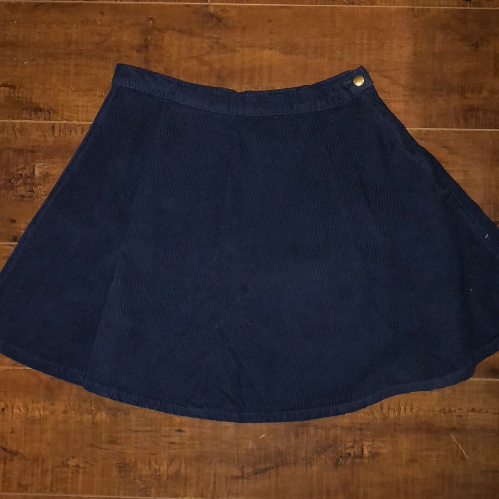 American Apparel Corduroy Circle Skirt